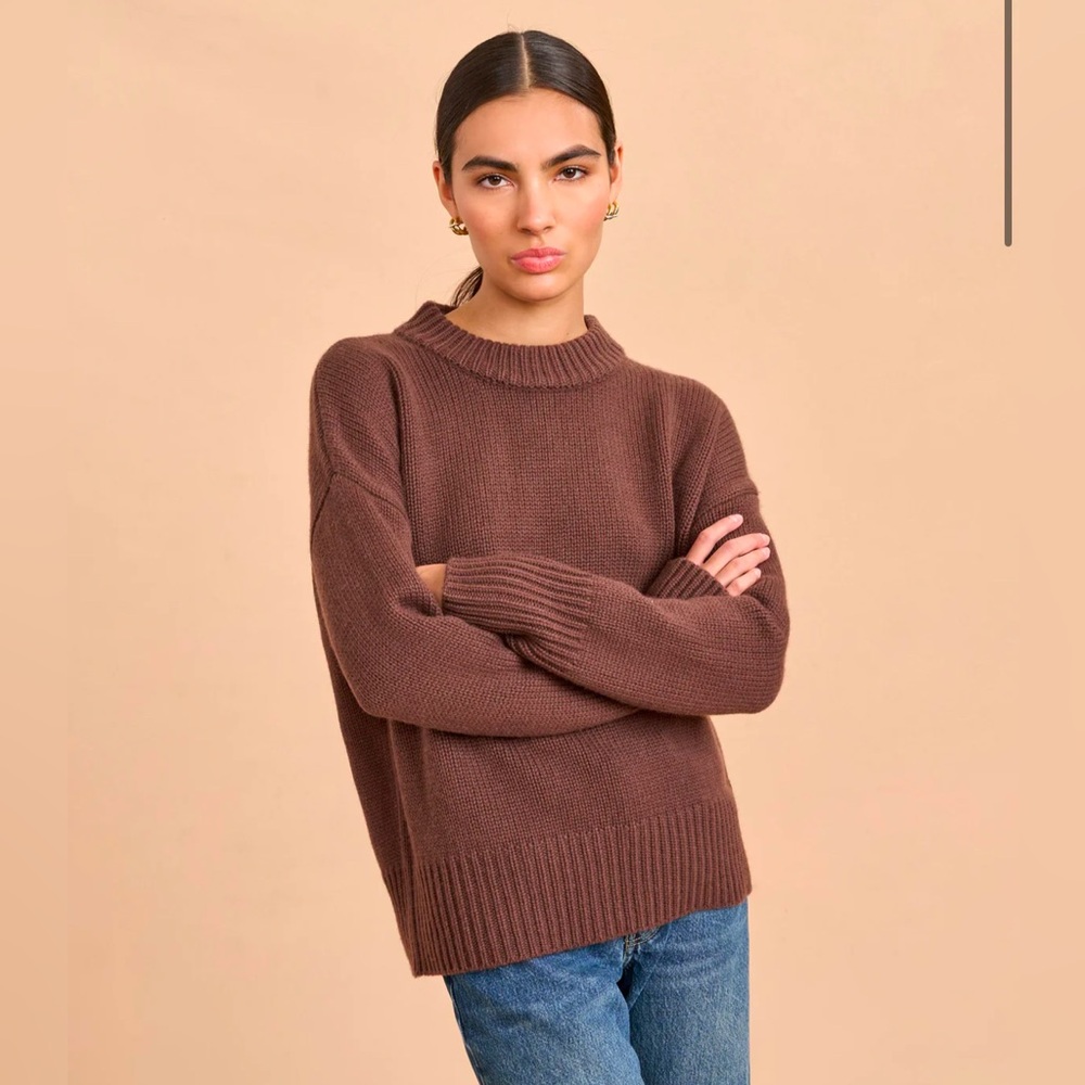La Ligne Solid Marin Sweater